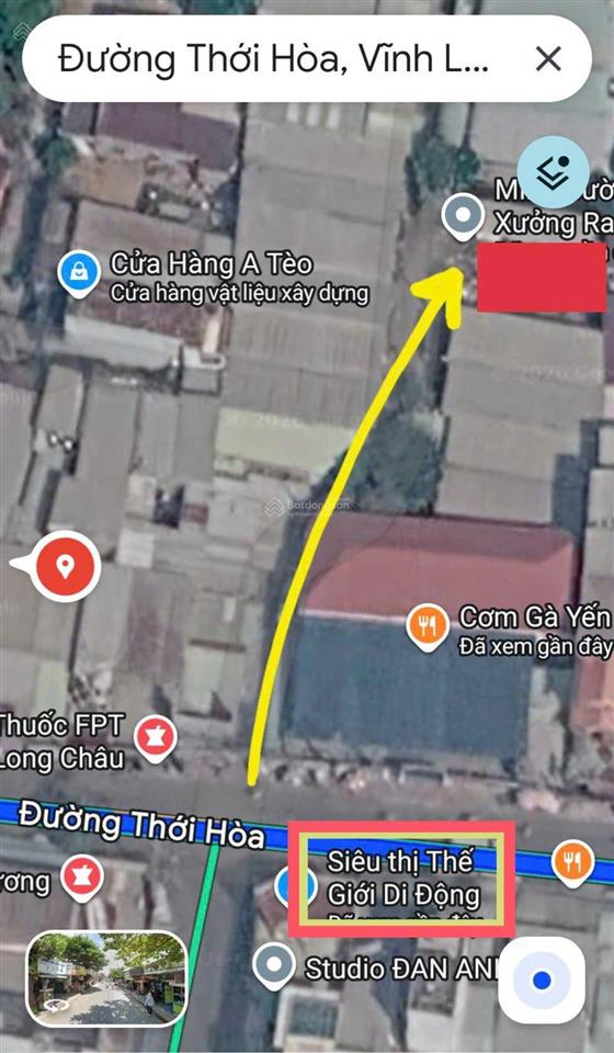 Bán đất kcn vĩnh lộc, gần chợ thới hòa, phù hợp xây nhà trọ, biệt thự