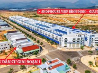 Vsip bình định 1 cặp 5x30 đường 25m trục chính thông thẳng vào kcn đang kinh doanh sầm uất