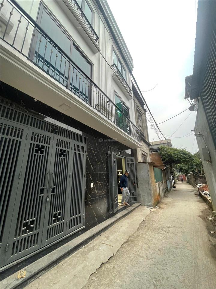 Giảm sâu nhà 4 tầng full nội thất ngõ thông, nhà lại yên sơn đồng gần splendora đường vành đai 3,5.