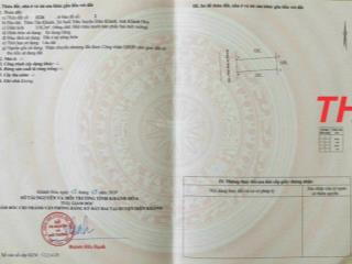 Lô góc 2 mặt tiền suối tiên, diên khánh, 234m2, giá tốt cho nhà đầu tư giữ đất, cách nha trang 10ph