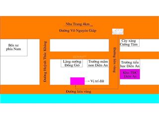 Mở bán 8 lô đất an ninh, diên an, diên khánh. giá từ 1,2 tỷ, cơ hội đầu tư đón sóng nha trang