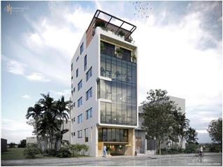 Toà văn phòng cổ linh 100m2 mt 7m cực vip  7 tầng, pccc đạt chuẩn 2 vỉa hè rộng, đường thông