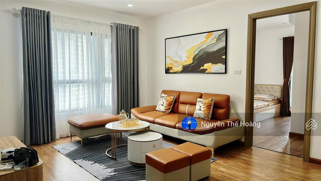 Giá thật, bán ch 2n  2wc 60m2 tòa samora chu văn an, tầng trung, bc đông bắc, full đồ giá 5 tỷ