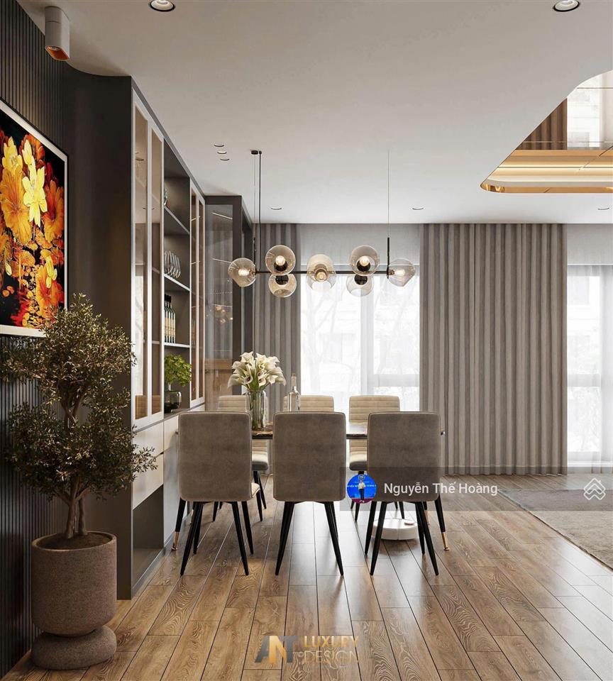 Giá thật, bán ch 4n+1, 3wc 136m² tòa mulberry. tầng trung bc thoáng mát, full nội thất đẹp, sổ đỏ