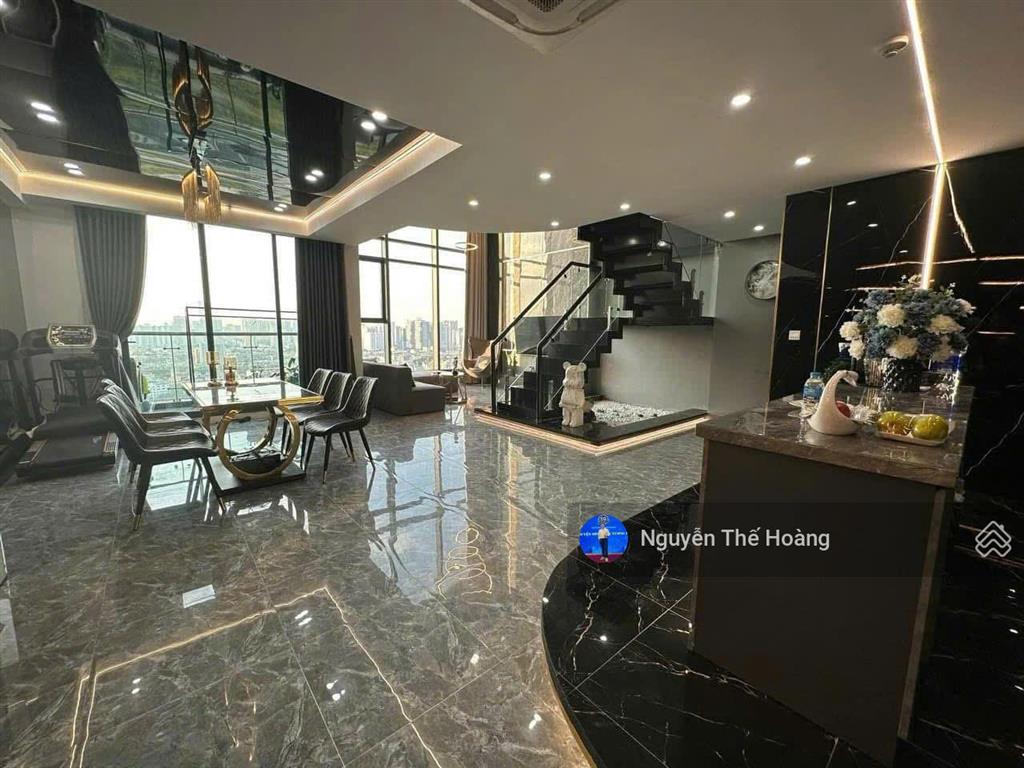 Giá thật, căn duplex hiếm 140m2 tòa ecodream. ban công thoáng mát, nội thất cao cấp, sổ đỏ, 10.3 tỷ