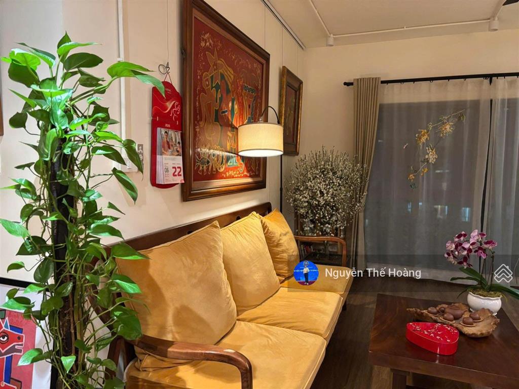 Giá thật, bán ch 2n  2wc 84m2 tòa mulberry. tầng trung bc thoáng mát, full nội thất, sổ đỏ, giá 6t
