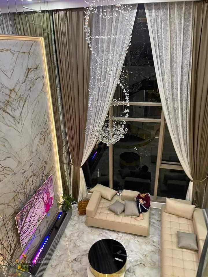 Gia đình cần bán căn duplex 3n3wc tòa eco dream. ban công đông nam, full nội thất, sổ đỏ, 9.9 tỷ