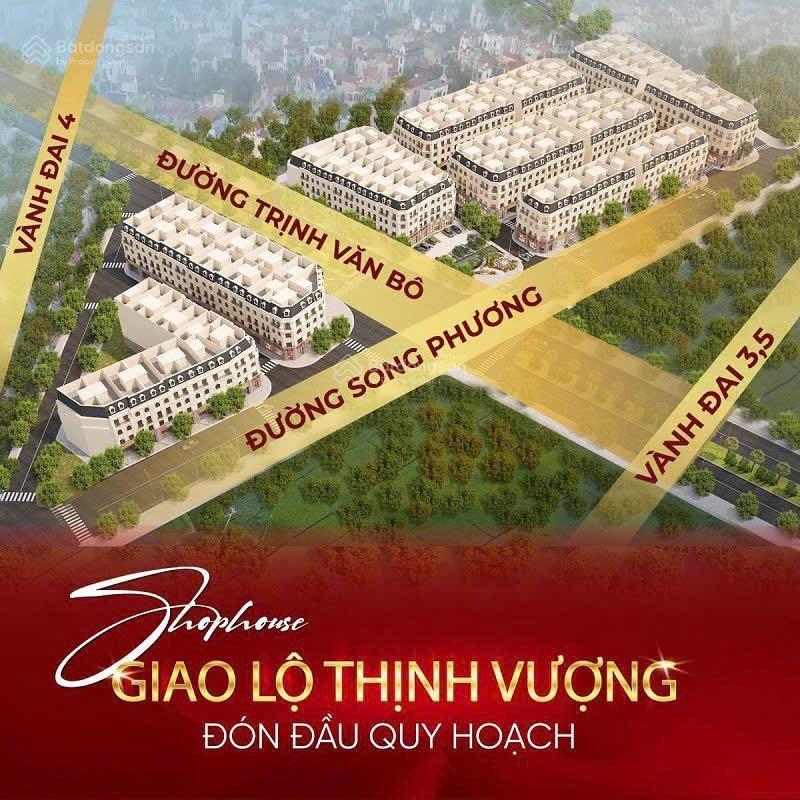 Liền kề 91m2, mặt tiền 8m, xây 5t, đường trước cửa 20m, sổ đỏ, giá 14,5tỷ, sơn đồng center hà nội