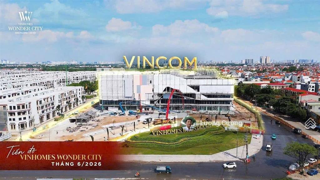 Bán gấp! liền kề vinhomes wonder city  hà nội! diện tích 120m2, phân khu hđ, giá 16 tỷ, không lỗi
