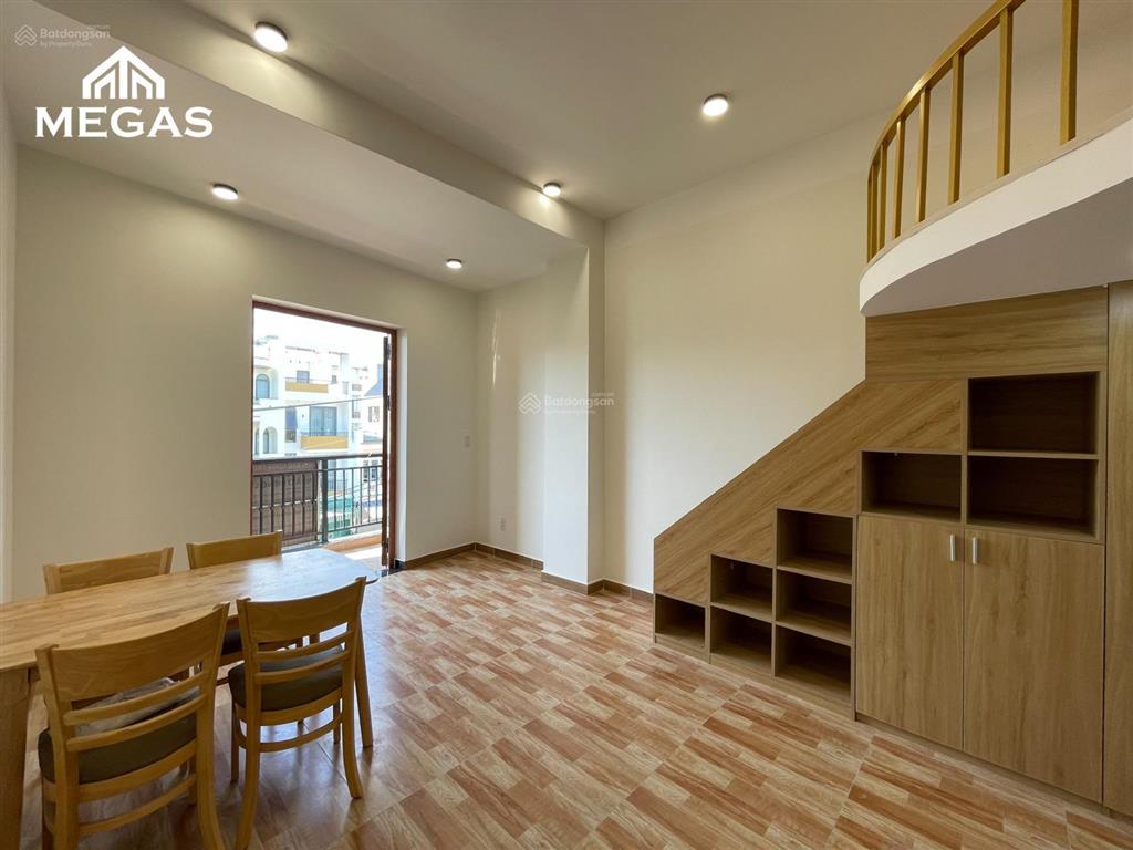 Căn hộ có gác, nội thất cao cấp, ngay cvpm quang trung, dương thị mười