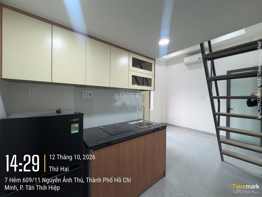 Khai trương phòng có gác, full nội thất, ngay nguyễn ảnh thủ, uth, cvmp quang trung