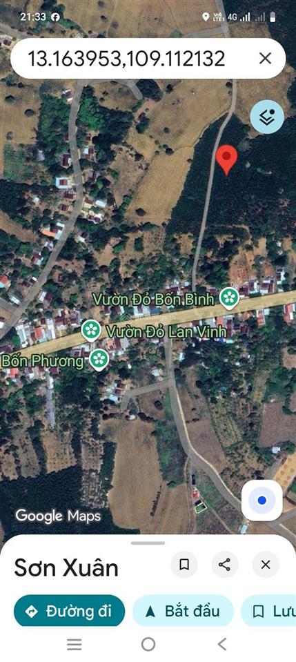 Chủ đi nước ngoài cần bán đất cao nguyên vân hòa  phú yên  10.000m2 sổ sẵn cln  giá 1,x tỷ
