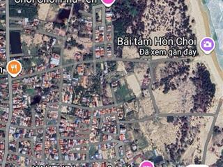 Bán lô đất nằm trục chính đi biển bãi choi  hòn yến tuy an  sổ hồng công nhận gần 500m2, thổ 100