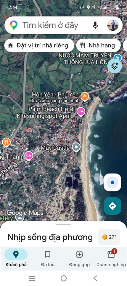 Bán gấp khách sạn 5 tầng palm beach  tuy an  phú yên  giá bán nhanh hạ chỉ còn 65tỉ  1700m2