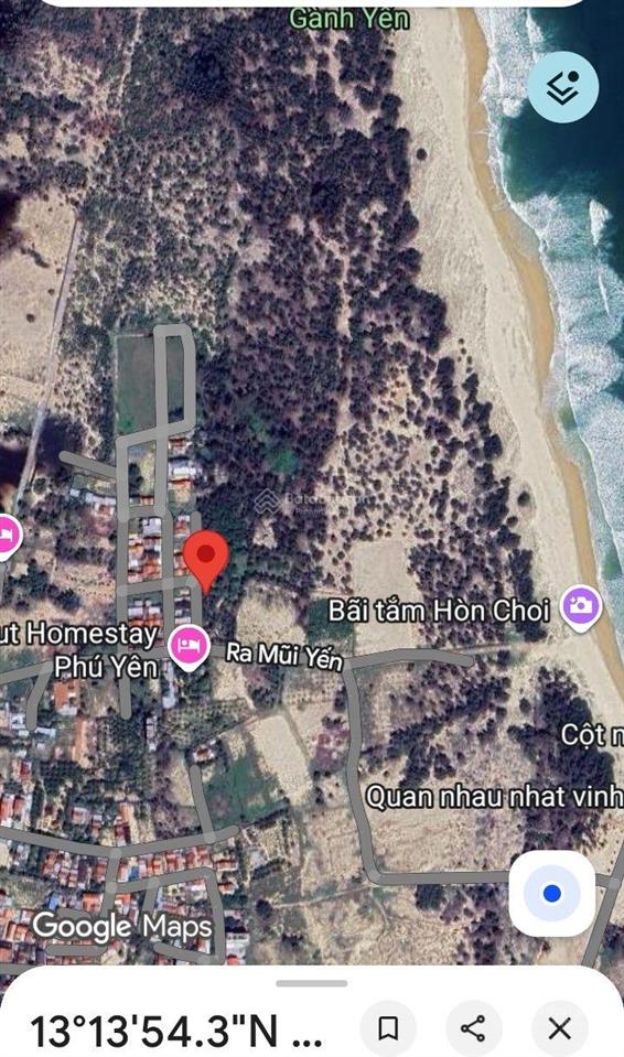 Đất biển hòn choi, hòn yến  6x18m full thổ cư  cách biển 200m  đường 6m oto tránh nhau