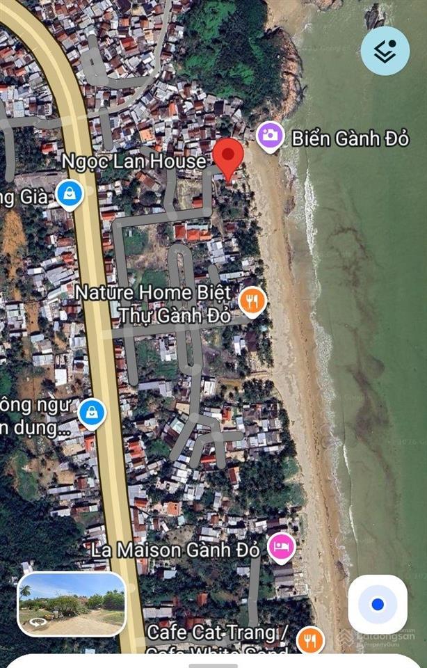 Đất mặt biển gành đỏ, sông cầu, đông đắk lắk  173.2m2 sổ sẵn có thổ cư, ngang 7,1m giá 27,5tr/m2