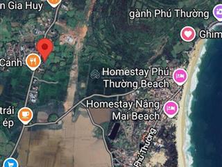 Bán lô đất 3000m2 sổ hnk quy hoạch thổ cư  nằm trục đường cơ động  cách biển phú thường 1km