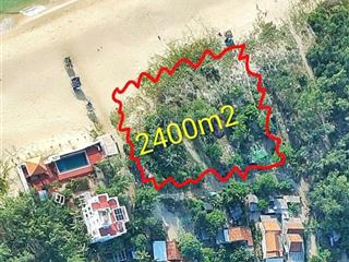 Đất mặt biển phú thường sổ sẵn thổ cư 1760m2  bám biển 72m  đường oto vivu  xã ô loan, đắk lắk