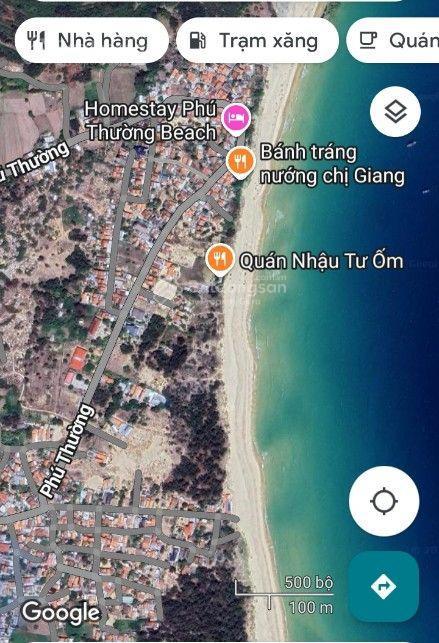 Bán lô đất biển phú thường, đông đắk lắk  gần đường ven biển 42m  620m2  21x27m thổ cư  5tr/m2