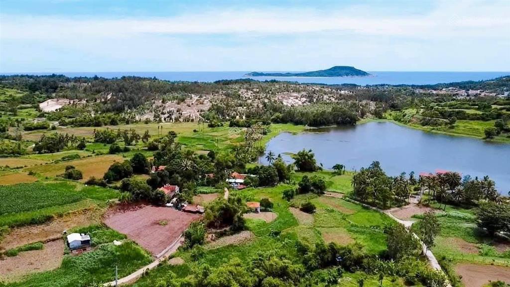 Bán đất view hồ đồng môn  tuy an, phú yên (đông đắk lắk)  1472m2 có thổ cư 500m2  bám đường 56m