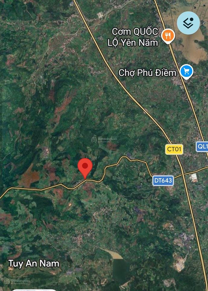 Đất view đẹp 1000m2 qh thổ cư! tuy an nam, đông đắk lắk  sổ công nhận 1000m2 đất hnk, qh thổ