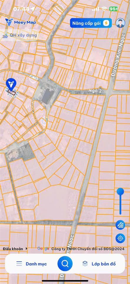 Bán đất tân hội  sát vin đan phượng  hà nội  vị trí đẹp  50,7m2