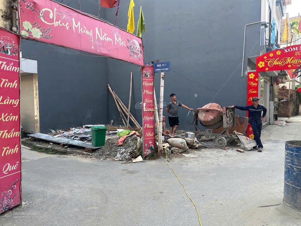 Bán đất yên vĩnh  hoài đức  hà nội  33,1m²