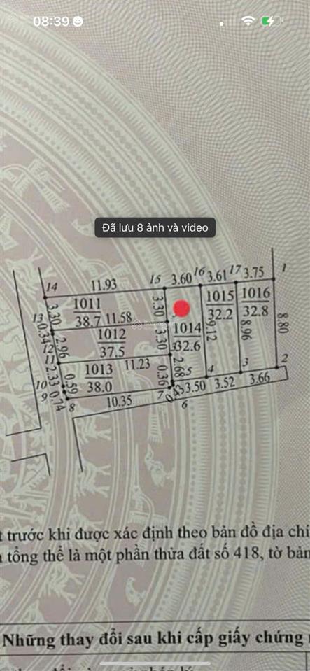 Bán nhà cấp 4  lai xá  hoài đức  hà nội  32,6m2
