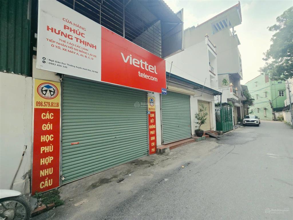 Bán đất tặng nhà cấp 4  yên vĩnh  hoài đức  72m2  kinh doanh đỉnh  xe tải tránh nhau