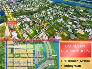 Đất trục kinh doanh shophouse fpt cạnh đại học fpt  6,4 tỷ
