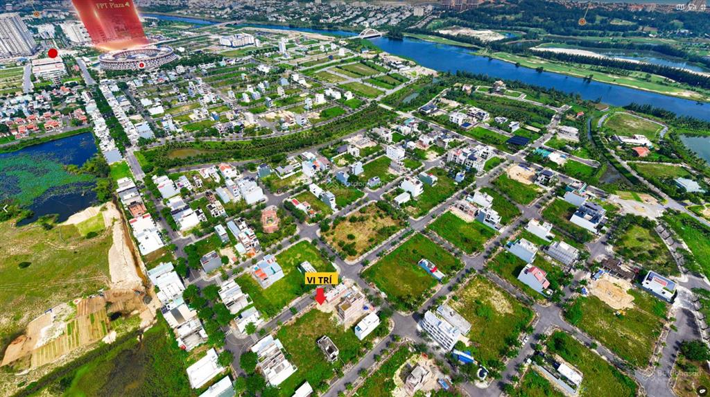 Đất nền fpt  phân khu trung tâm  cạnh trường fpt  chỉ 5,6 tỷ/96,6m2