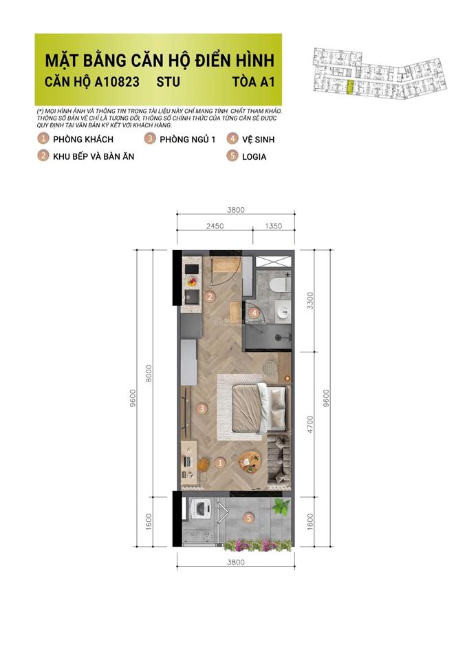 Căn hộ studio trung tâm đà nẵng chỉ 2 tỷ  nhanh tay 
