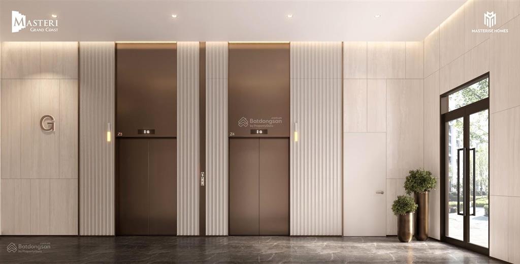 Căn tầng 25 tòa z3 masteri grand coast 2pn 64.3m², giá 4,28 tỷ, chỉ 66,6 triệu/m²