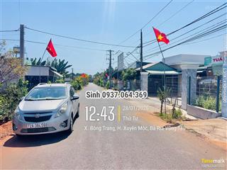 Đất rẻ bông trang  xuyên mộc  brvt