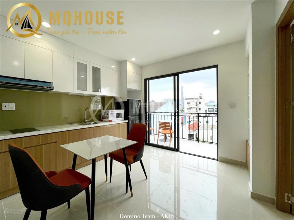New apartment || studio / 1pn thiết kế tone gỗ hiện đại  ban công view thoáng  ngay metro