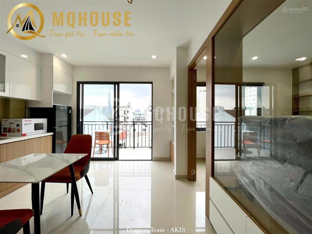 New apartment || studio / 1pn thiết kế tone gỗ hiện đại  ban công view thoáng  ngay metro