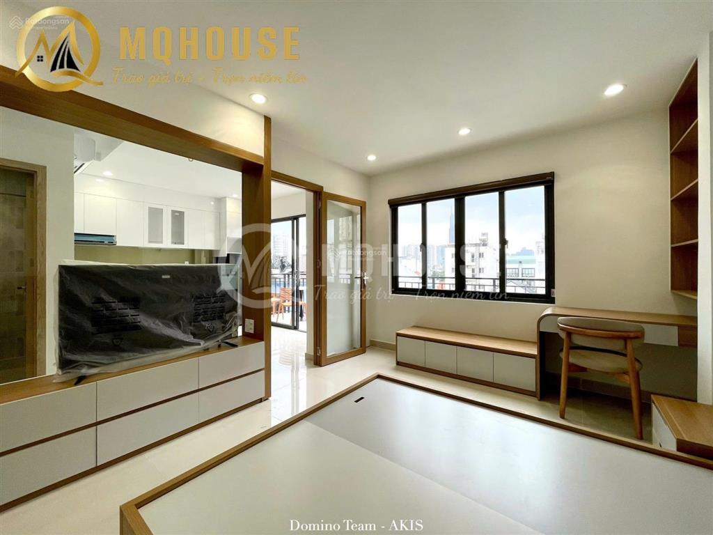 New apartment || studio / 1pn thiết kế tone gỗ hiện đại  ban công view thoáng  ngay metro