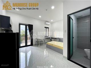 Dự án mới || studio ban công lớn ngay cầu sài gòn  full nội thất  máy giặt riêng