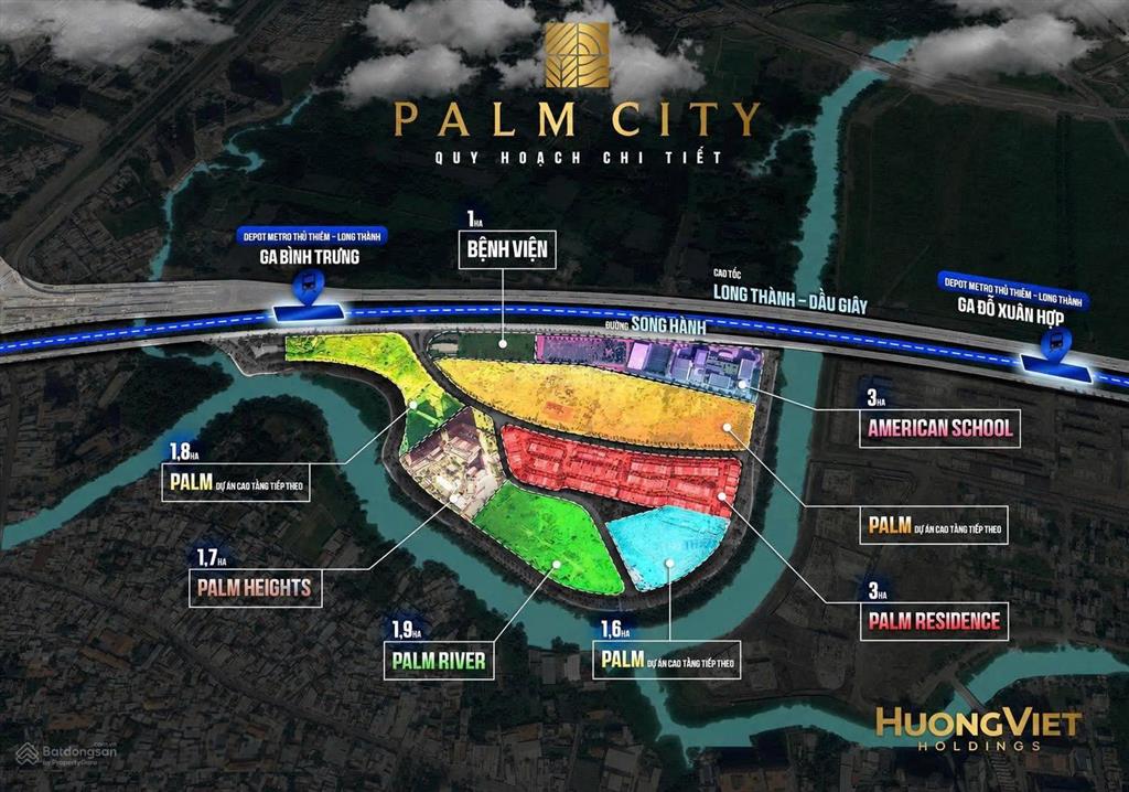 Palm city  palm river | căn hộ cạnh ga metro, khu đô thị tod thu nhỏ hiếm có tại quận 2