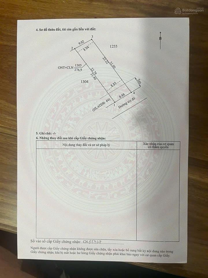 Bán đất tại nhánh huyện, xã minh thạnh, huyện dầu tiếng, 276m2, giá thỏa thuận
