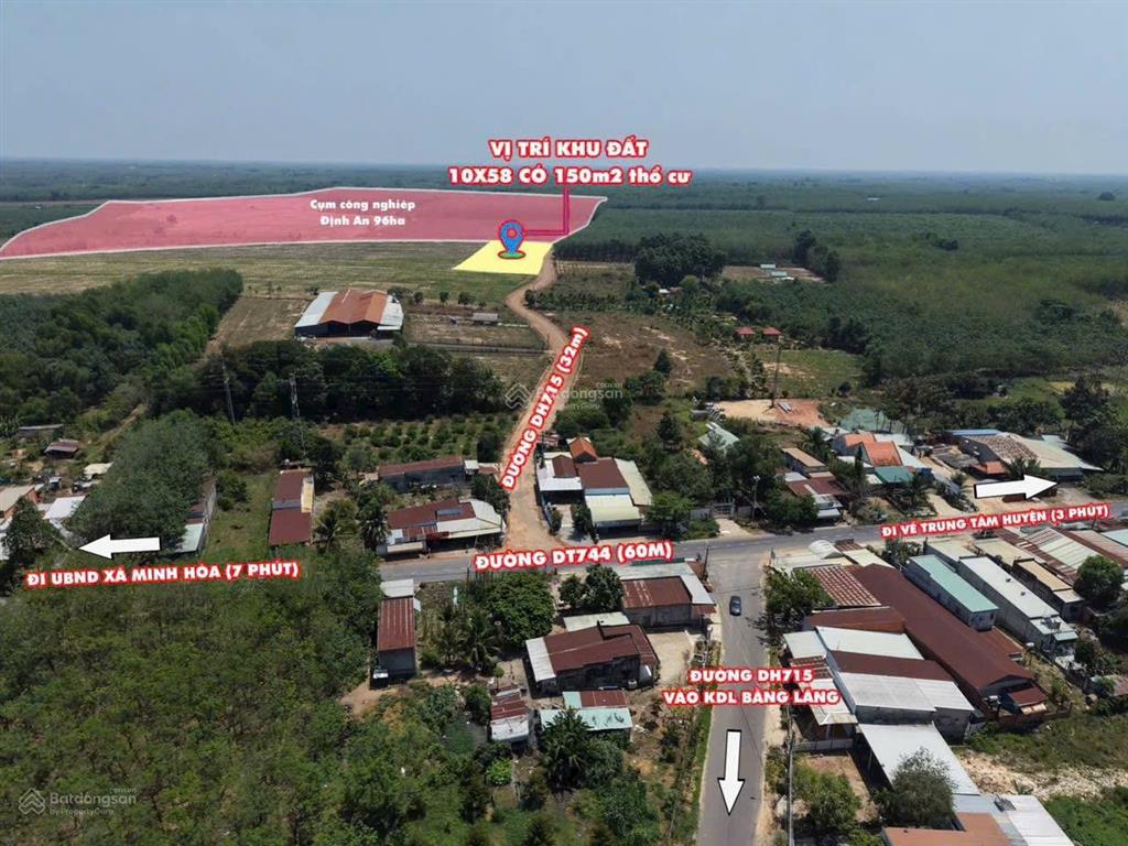 Bán đất tại thị trấn dầu tiếng, giá thỏa thuận, 1500m2