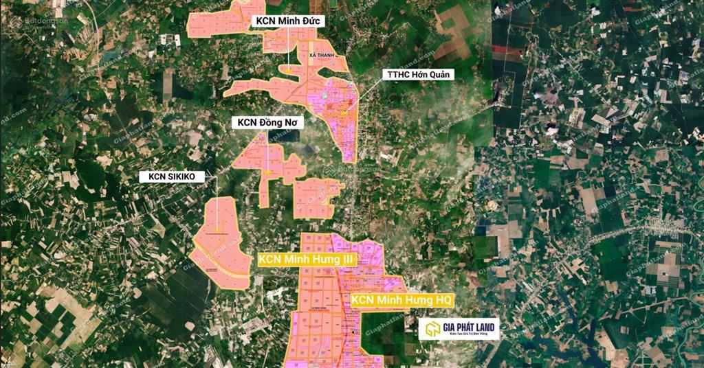 Bán nhanh trong tuần đất tại nhánh đt 756, đồng nơ, hớn quản, 430 triệu, 250 m2