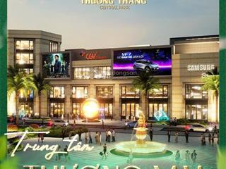 Dự án đất nền thường thăng central park cơ hội từ chủ đầu tư