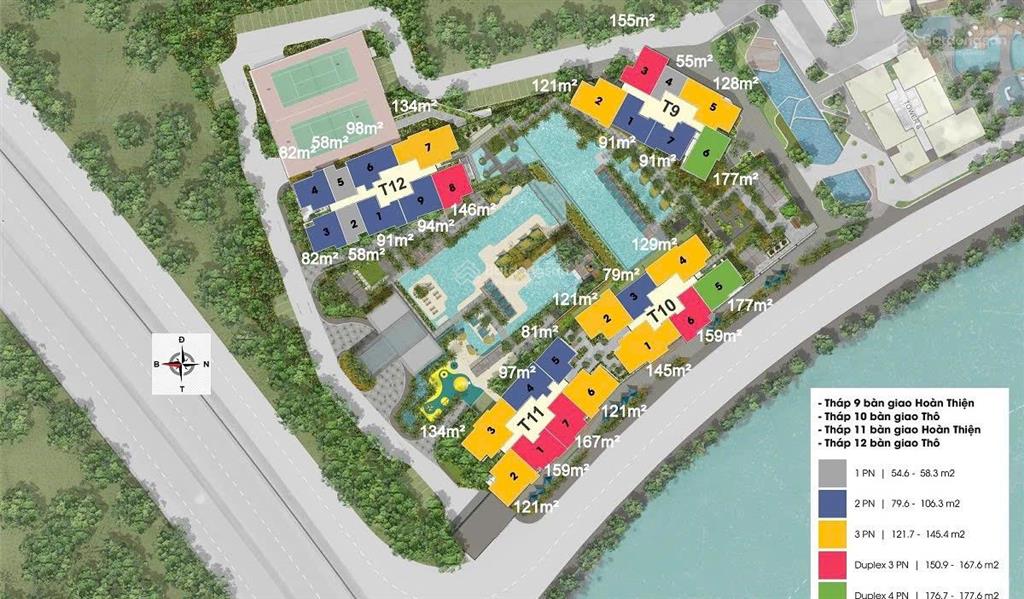 Bán căn hộ chung cư 3pn + 3wc tại the infiniti riviera point, quận 7, 13,5 tỷ, 155m2