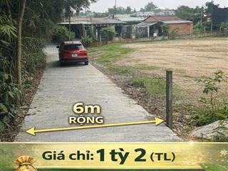 Chỉ 1.25 tỷ  đất củ chi 6x26 full thổ, hẻm ô tô thông  qh dân cư hiện hữu  xây tự do