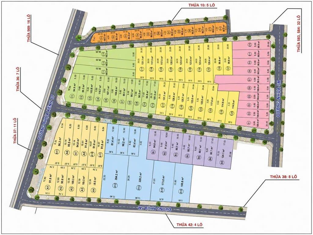 Bán đất tân an hội 5x20 100m² full thổ cư, qh dân cư hiện hữu. giá chỉ 1 tỷ 5 tl