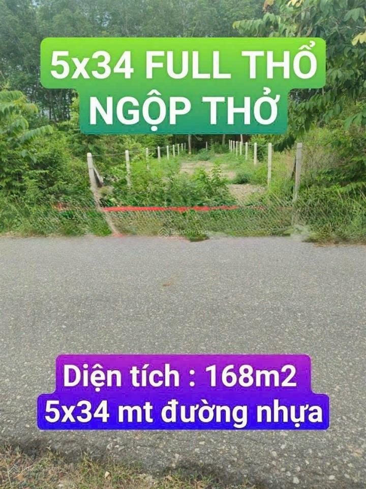 Chỉ 1 tỷ 190  đất củ chi 5x35 full thổ cư mt nhựa 6m kdc hiện hữu