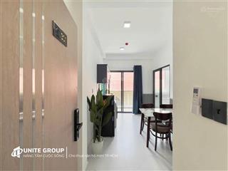 Căn hộ 1pn ban công sẵn nội thất cơ bản, nguyễn ảnh thủ