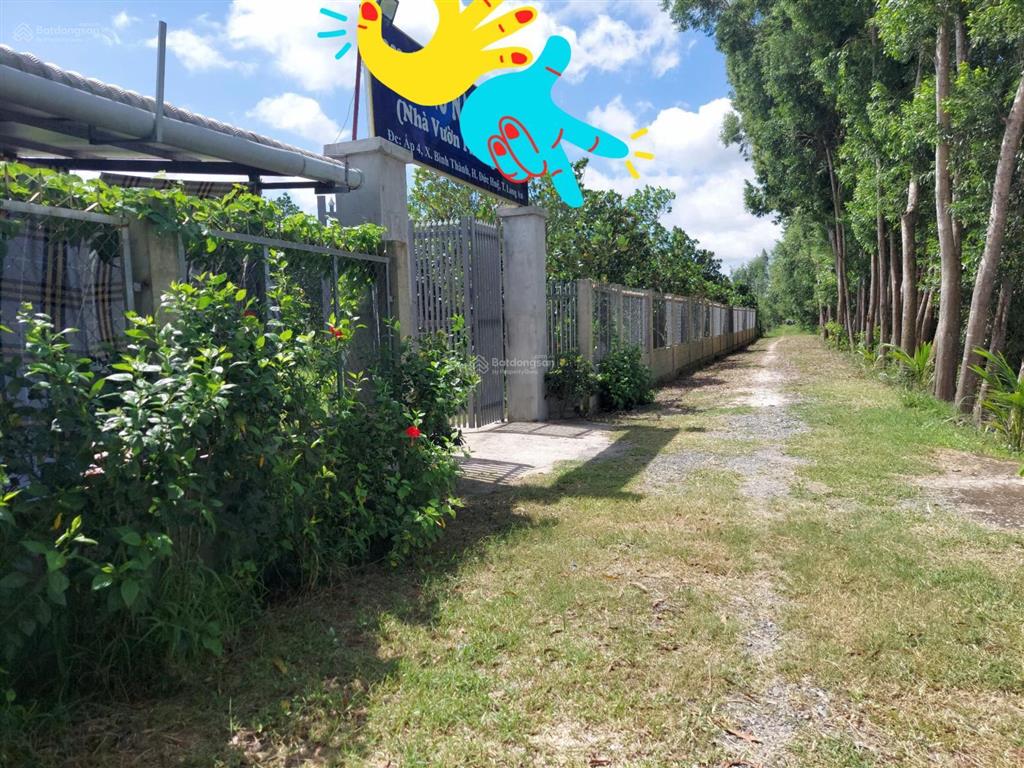 Bán đất  đã đầu tư vườn sinh thái 1,5 ha (15.000m2) đường đt 839 đức huệ, long an