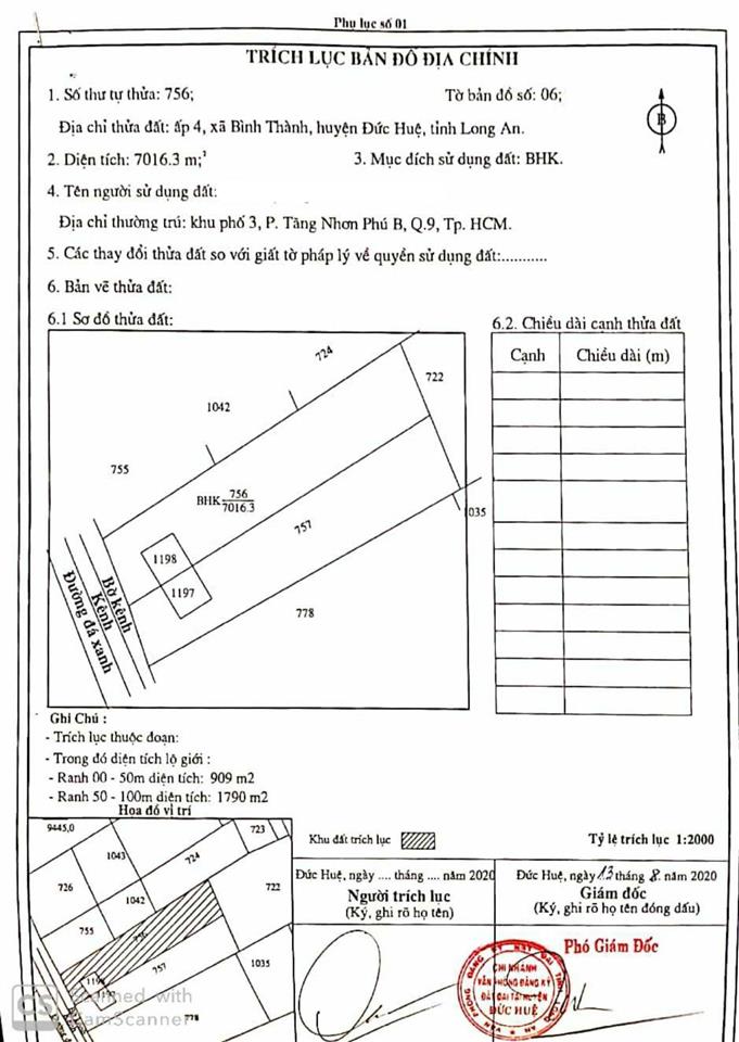 Bán đất  đã đầu tư vườn sinh thái 1,5 ha (15.000m2) đường đt 839 đức huệ, long an
